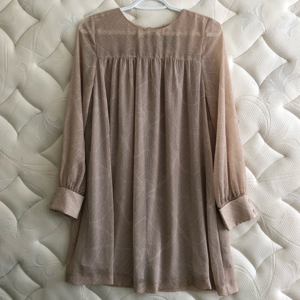 H&M Beige Dress, Sz 6